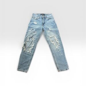 Aeropostale Sky Blue Mom Jeans 00